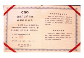 無動力風(fēng)機；自然通風(fēng)器首席質(zhì)量聘書